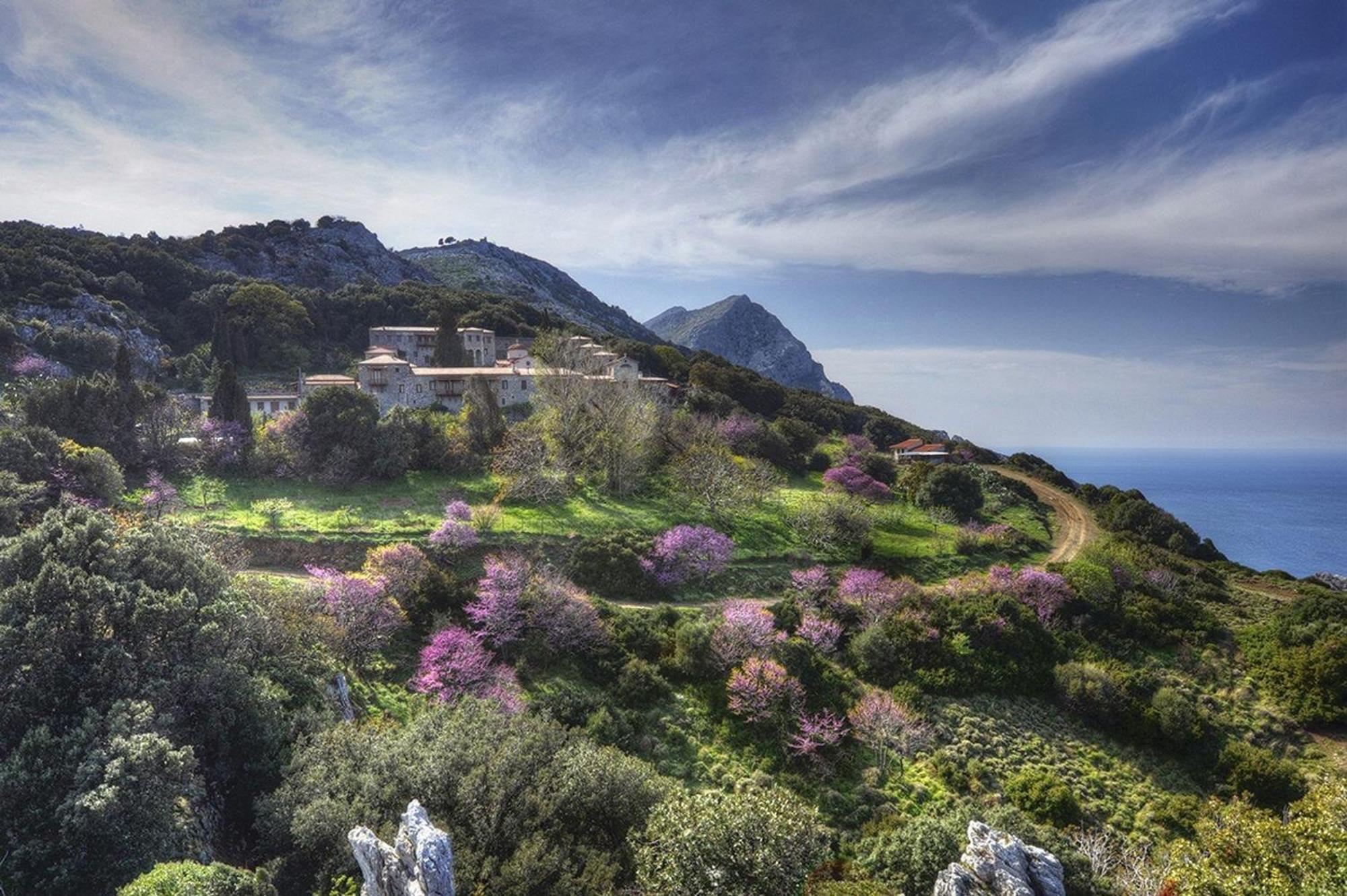Blue Dream Seaside Villa With Superb Sea Views Кими Экстерьер фото