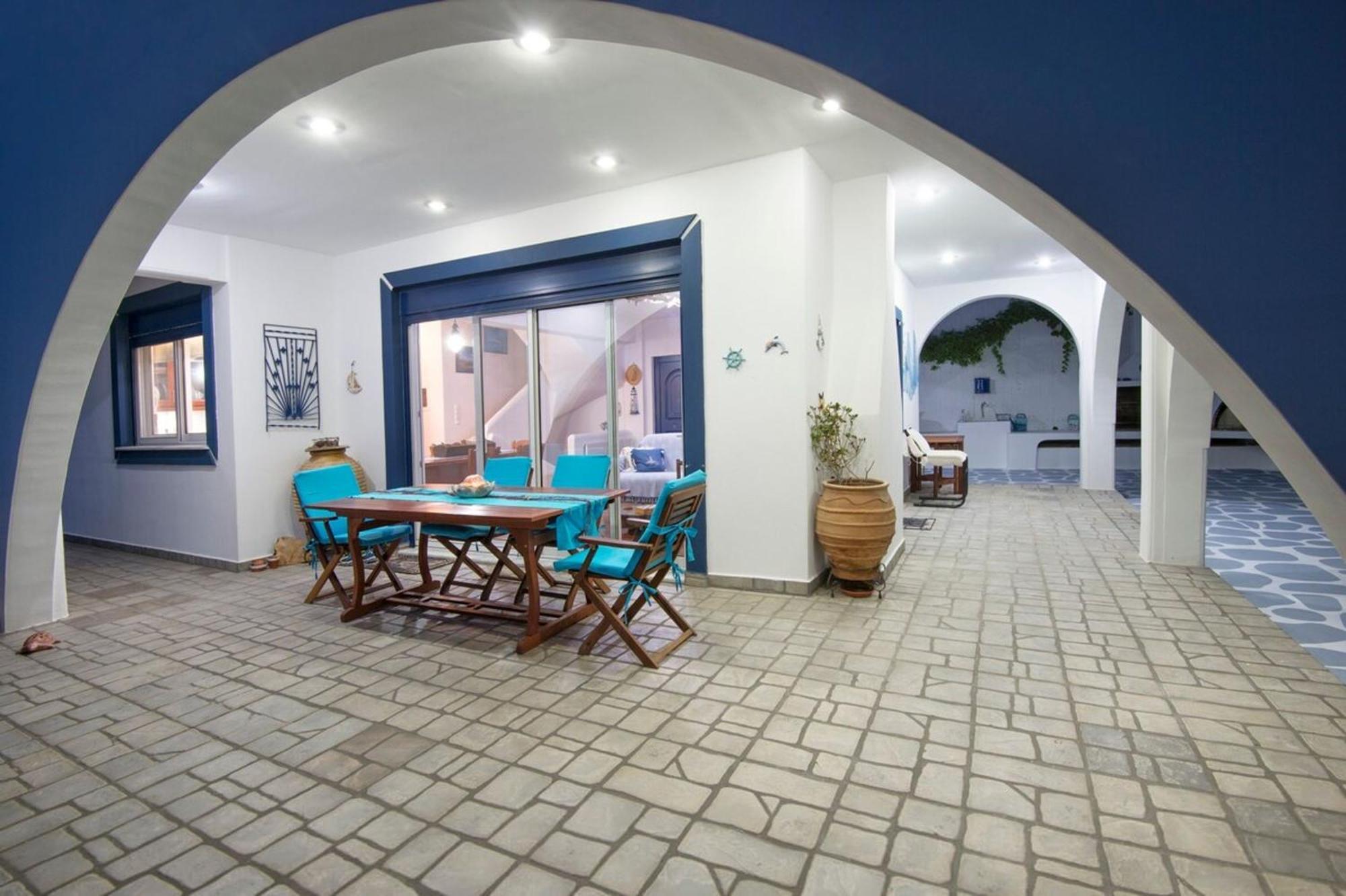 Blue Dream Seaside Villa With Superb Sea Views Кими Экстерьер фото